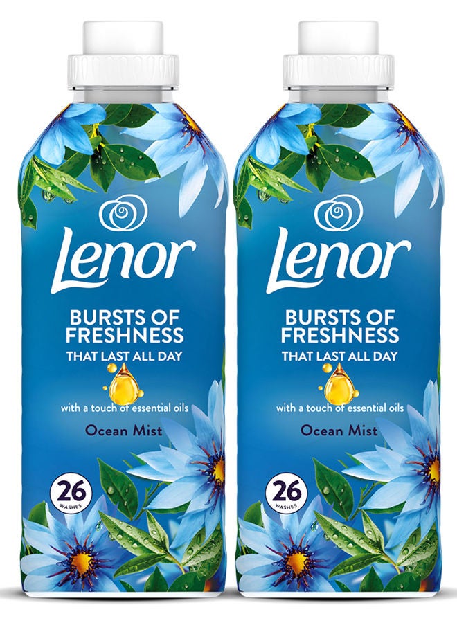 Fabric Softener Ocean Mist 2x858ML